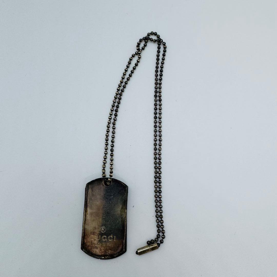 ✨GUCCI✨グッチ✨2連ドッグタグプレート✨シルバー925✨ネックレス✨