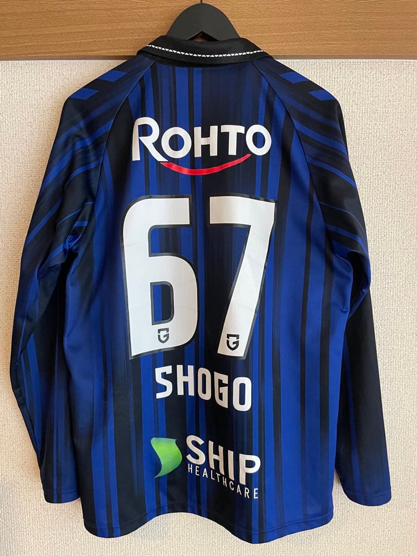 ガンバ大阪 2025シーズン ホームユニフォーム 佐々木翔吾　M-L