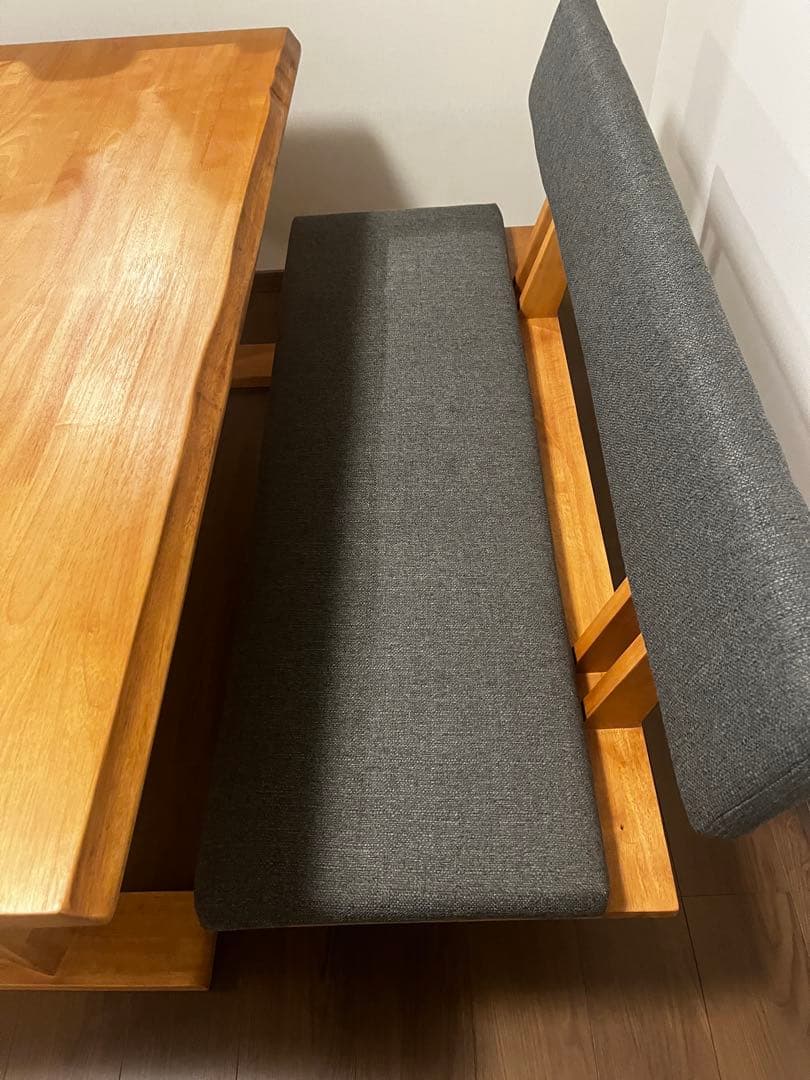 【ご購入者様決定済】白王 背付きベンチ1300