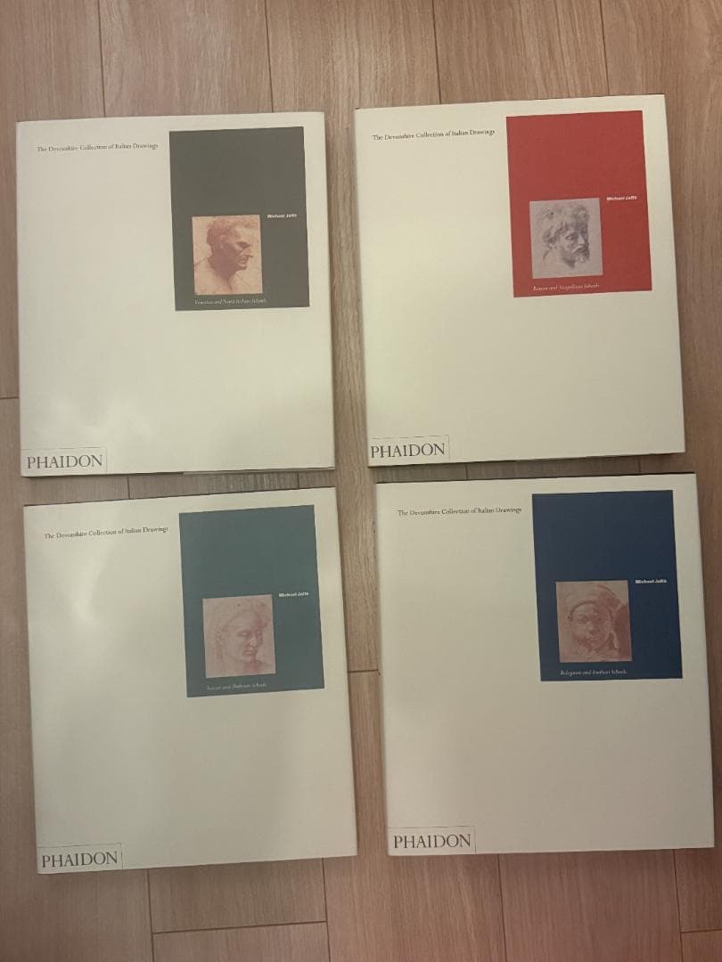 マイケル・ジャッフェ 素描画集 4冊 洋書 Phaidon イタリア　画集