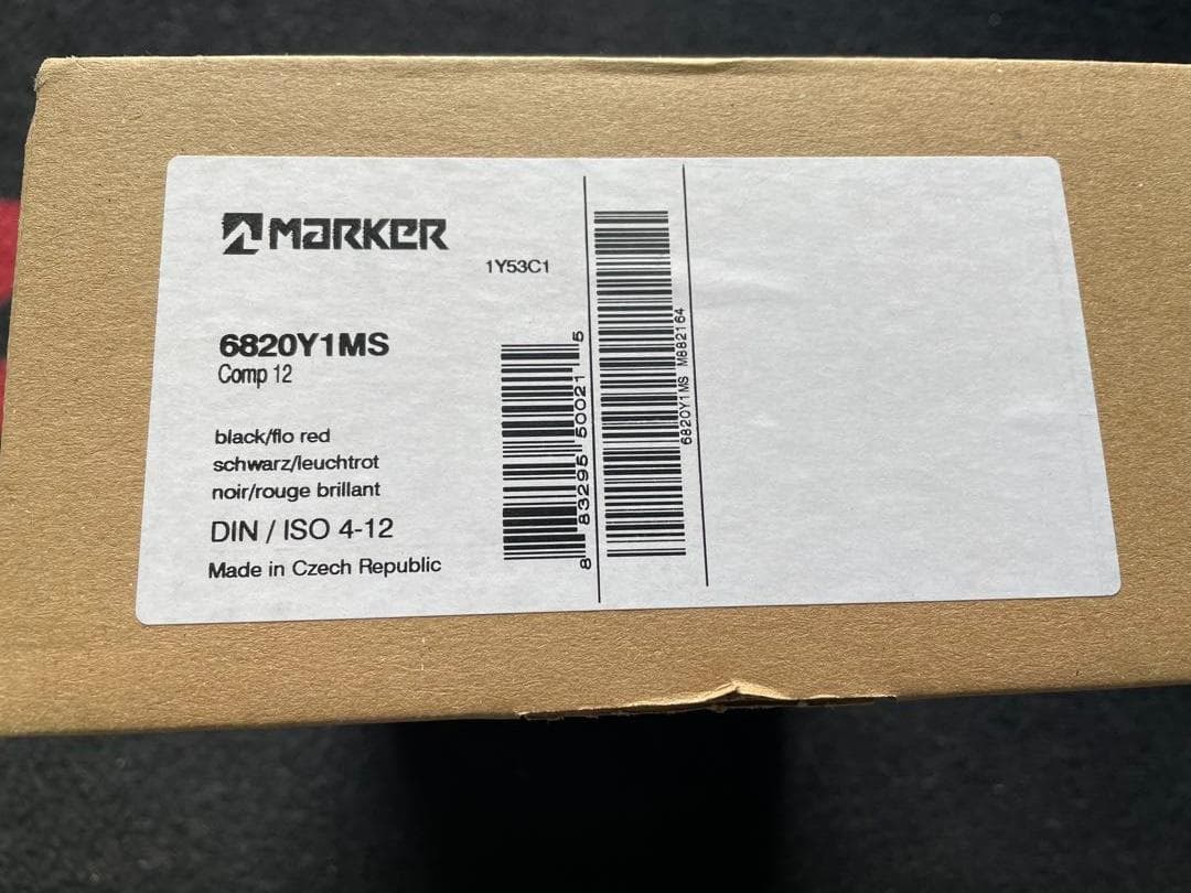 MARKER マーカー COMP12 ビンディング 26継続モデル【新品未使用】