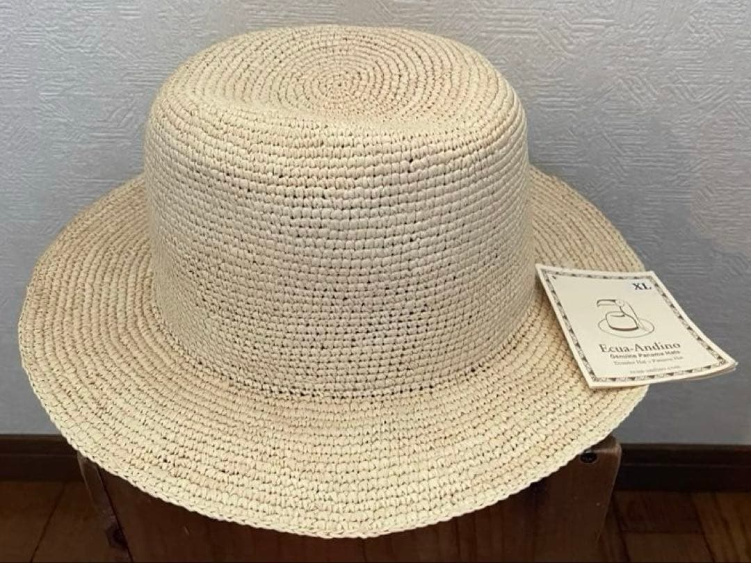 Ecua-Andino パナマハット XLサイズ ナチュラル