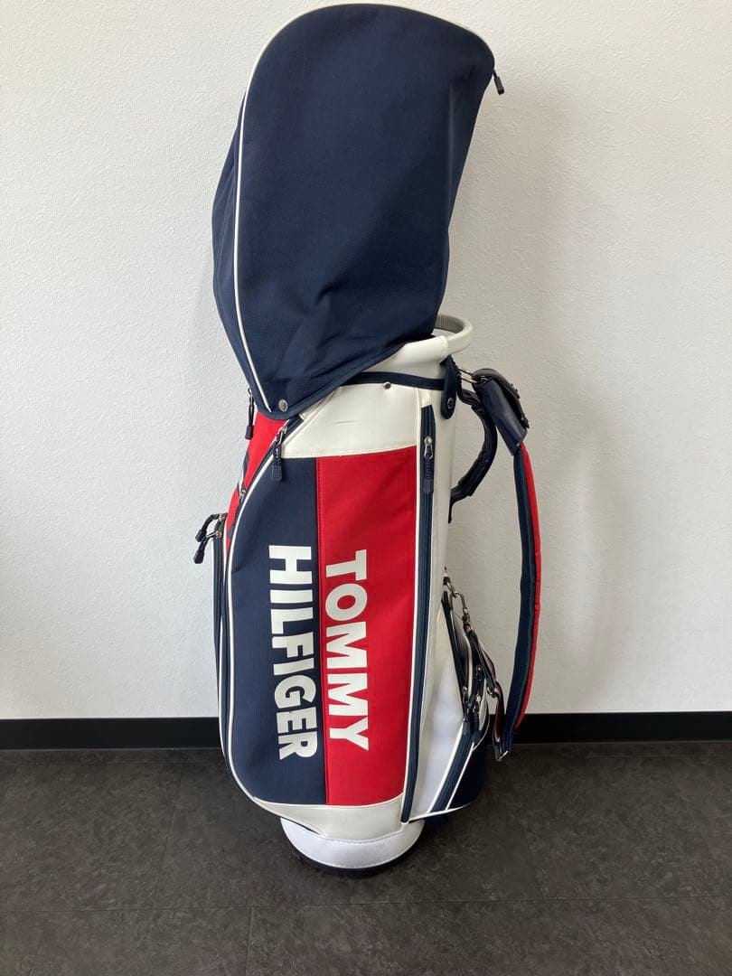 値下げ！トミーフィルフィガー キャディバッグ ゴルフ　 スタンドキャディーバック