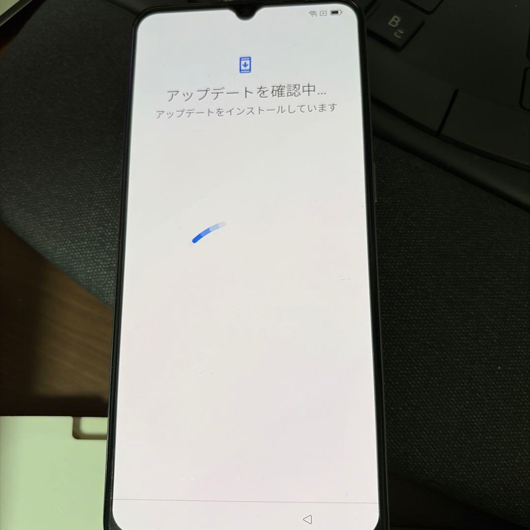 OPPO A73ネイビーブルー