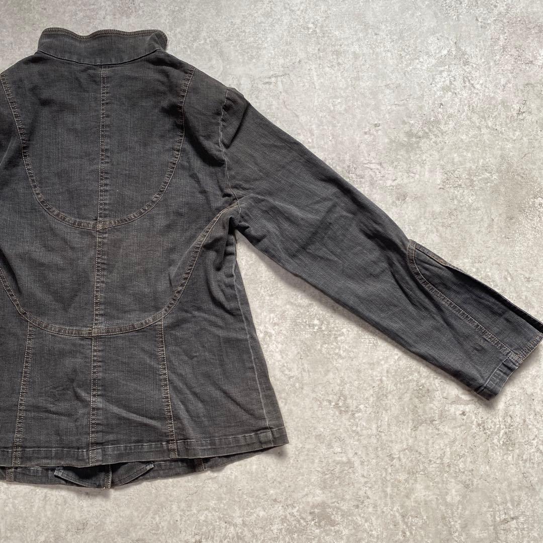 【一点物☆】ヴィンテージ　レトロ　デニム　ジャケット　ステッチ　Gジャン