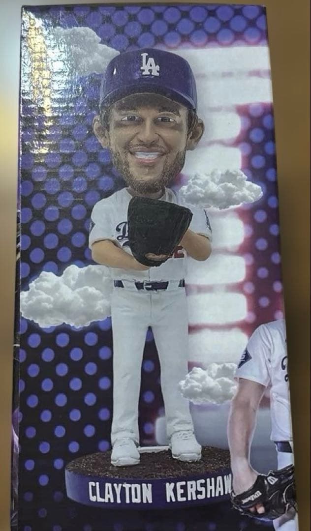 えるマッチョ　球場配布 ドジャース　ボブルヘッド　クレイトン・カーショー