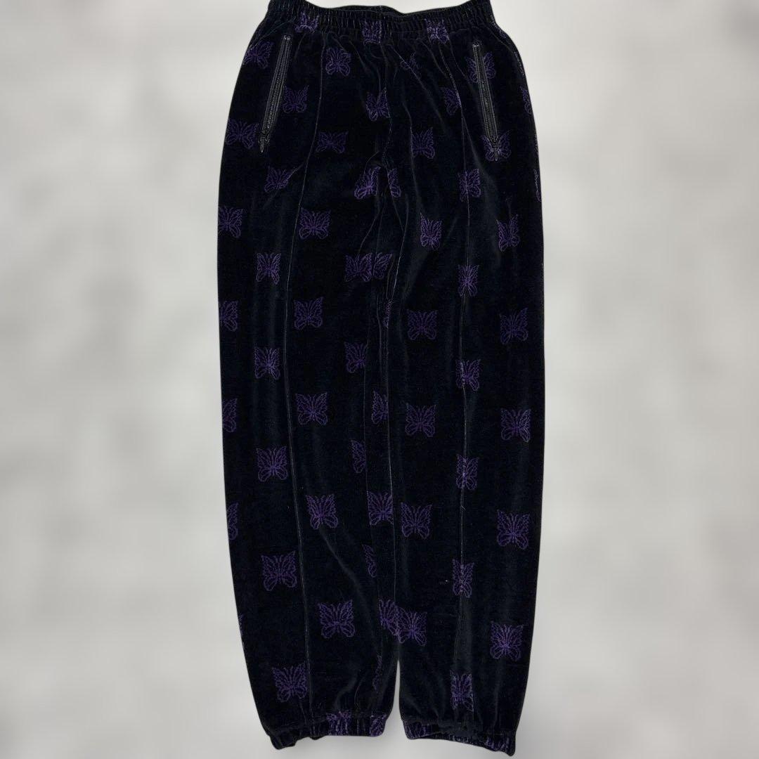 【破格】needles スラックス　パンツ　スウェットパンツ ニードルズ　ベロア