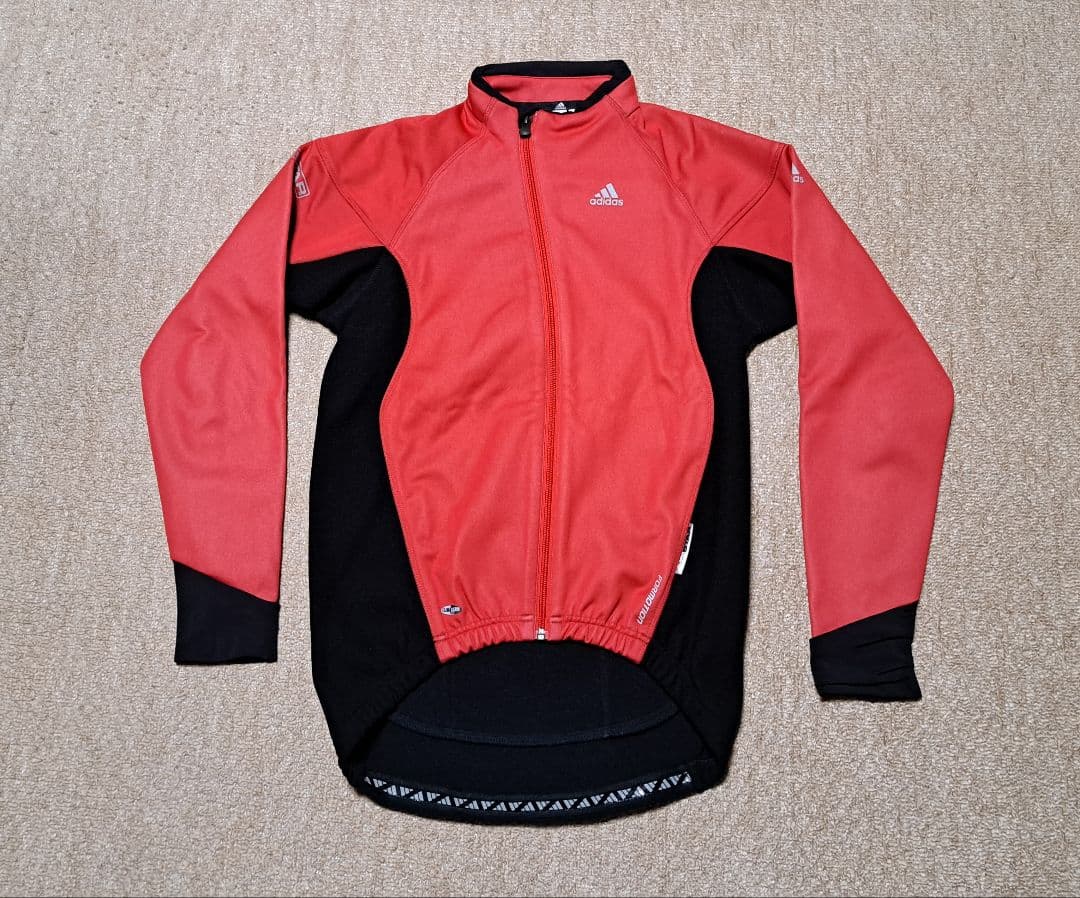 adidas サイクルジャージ　ウィンドストッパー M