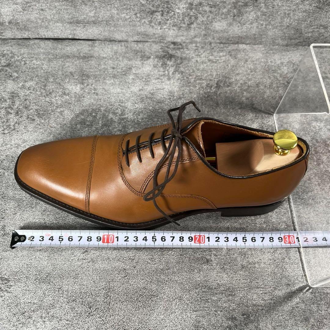 極美品 ジャンカルロモレリ　レザー　ビジネスシューズ ストレートチップ 26.5