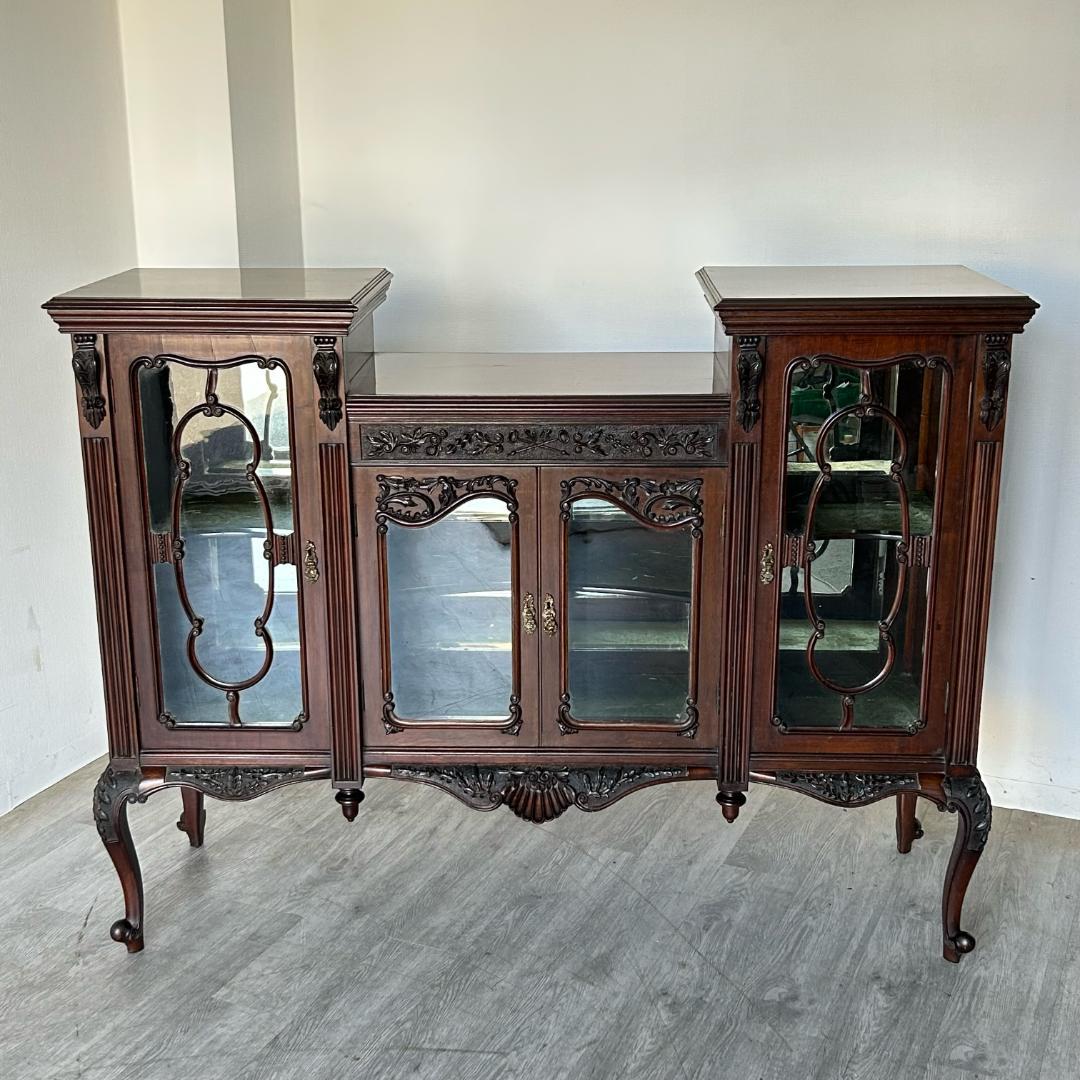 イギリス アンティーク　家具 ブックケース キャビネット 1930年頃 494A