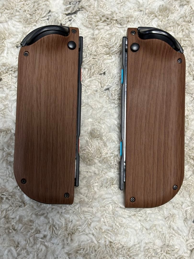 Switch 本体　バッテリー強化版　木目　128GB microSD付き