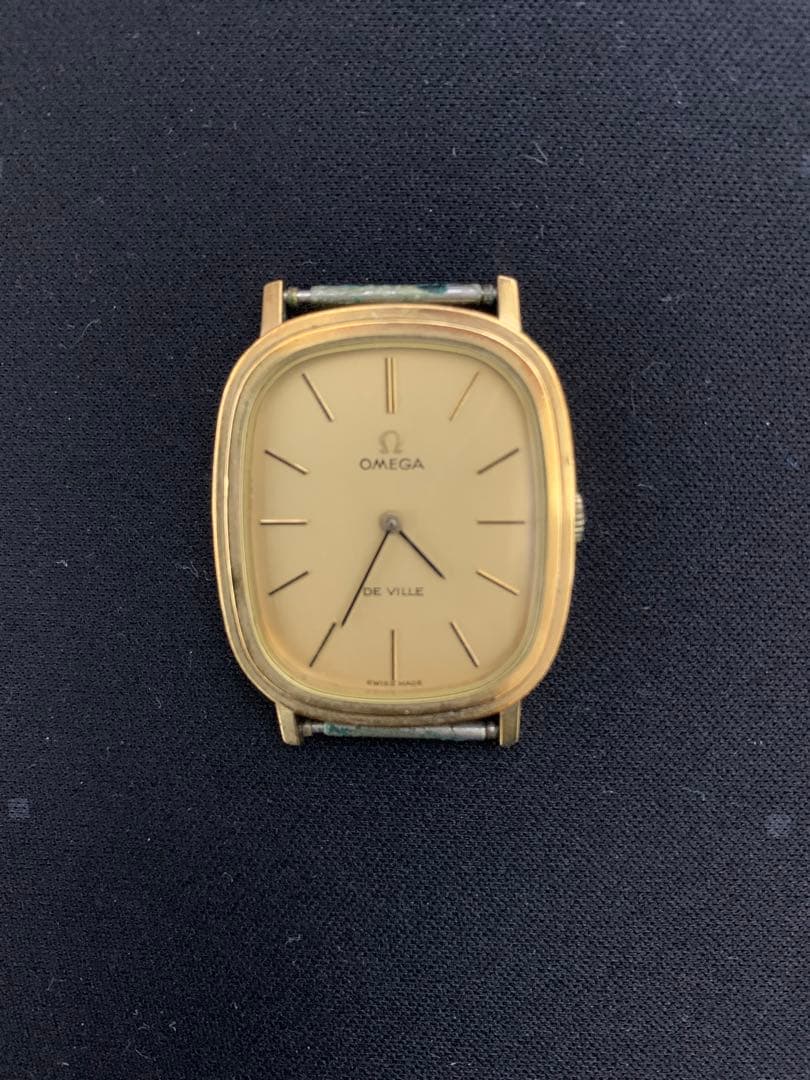オメガΩ DE VILLE 手巻き ユニセックスモデル 32mm×27mm