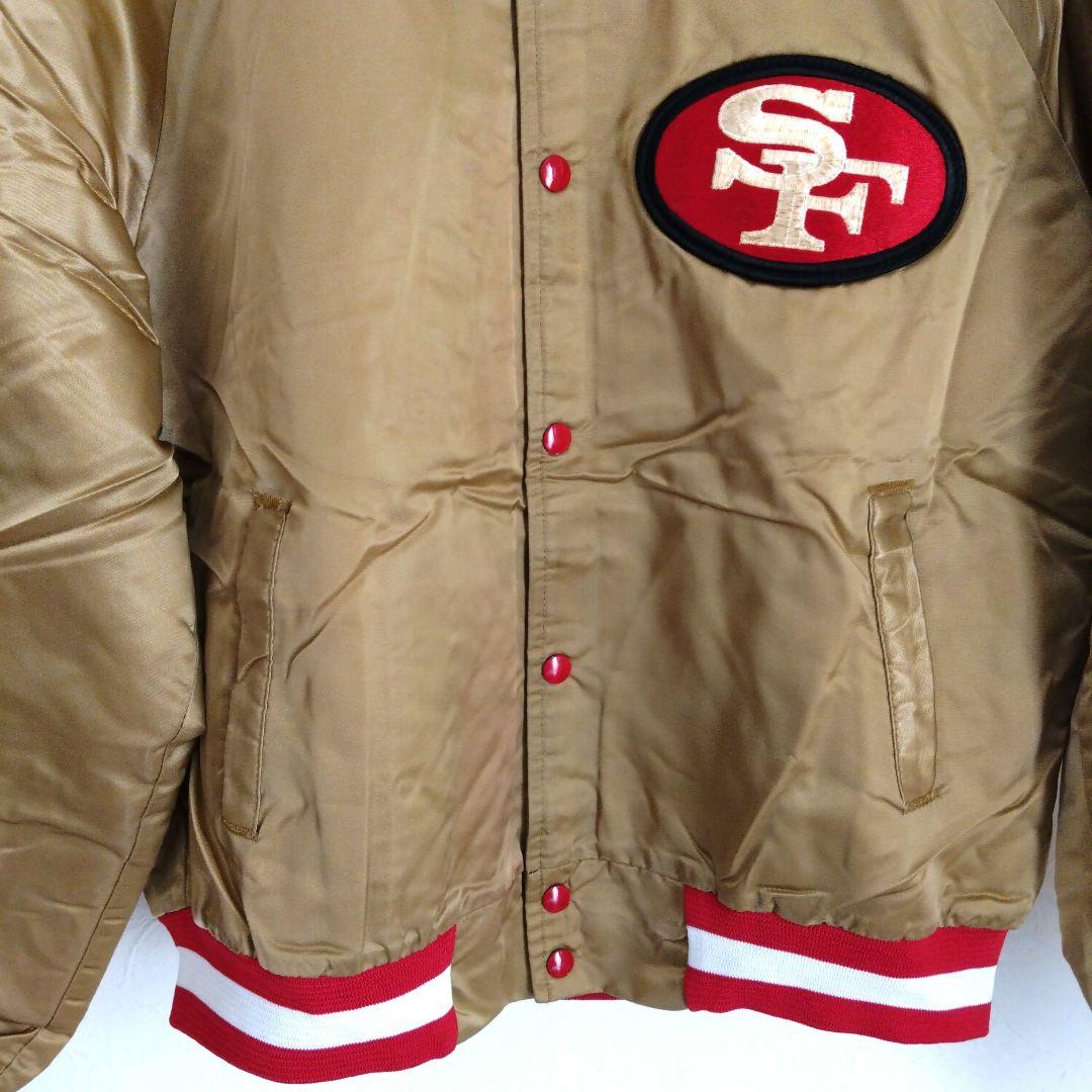 【希少】Chalk Lineチョークライン 49ers 刺繍 スタジャン