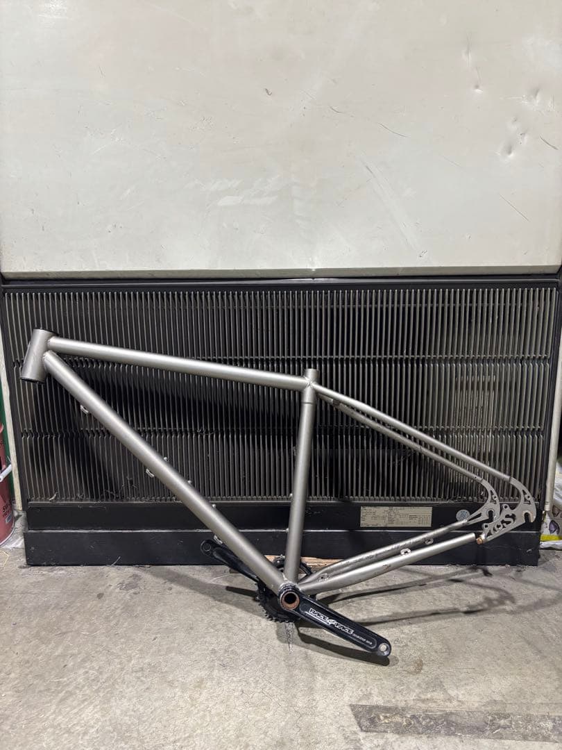マウンテンバイク　クレイジーシープ　フレーム　ジャンク品　割れあり