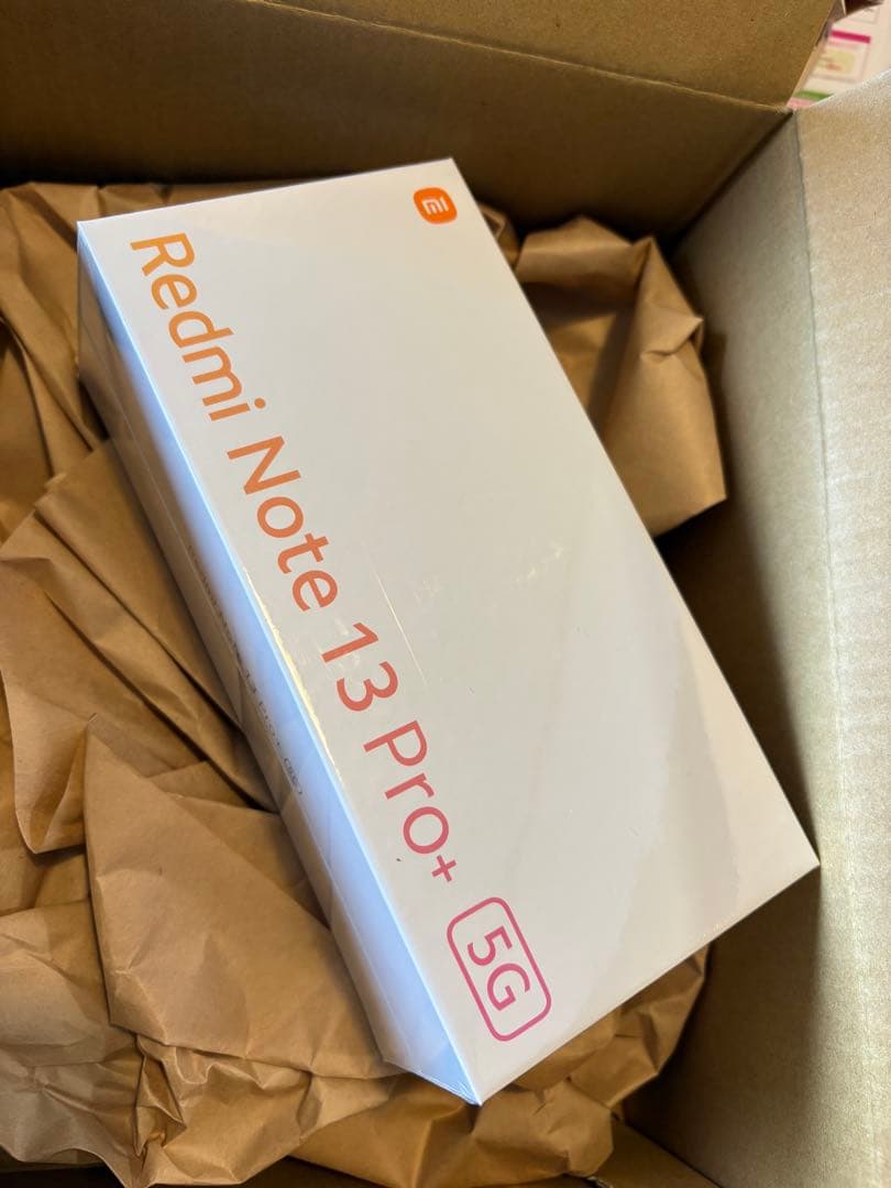 即日発送【新品・未開封】XiaomiRedmiNote13 pro+5gホワイト