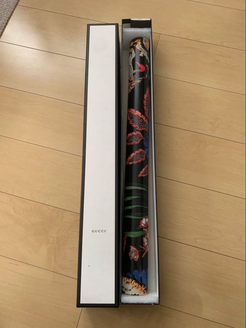 GUCCI 正規品 タイガーリーフ プリント ウォールペーパー