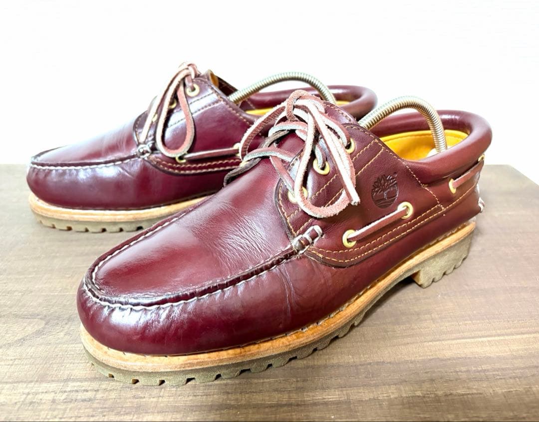 靴 Timberland 3eye classic lug US7W