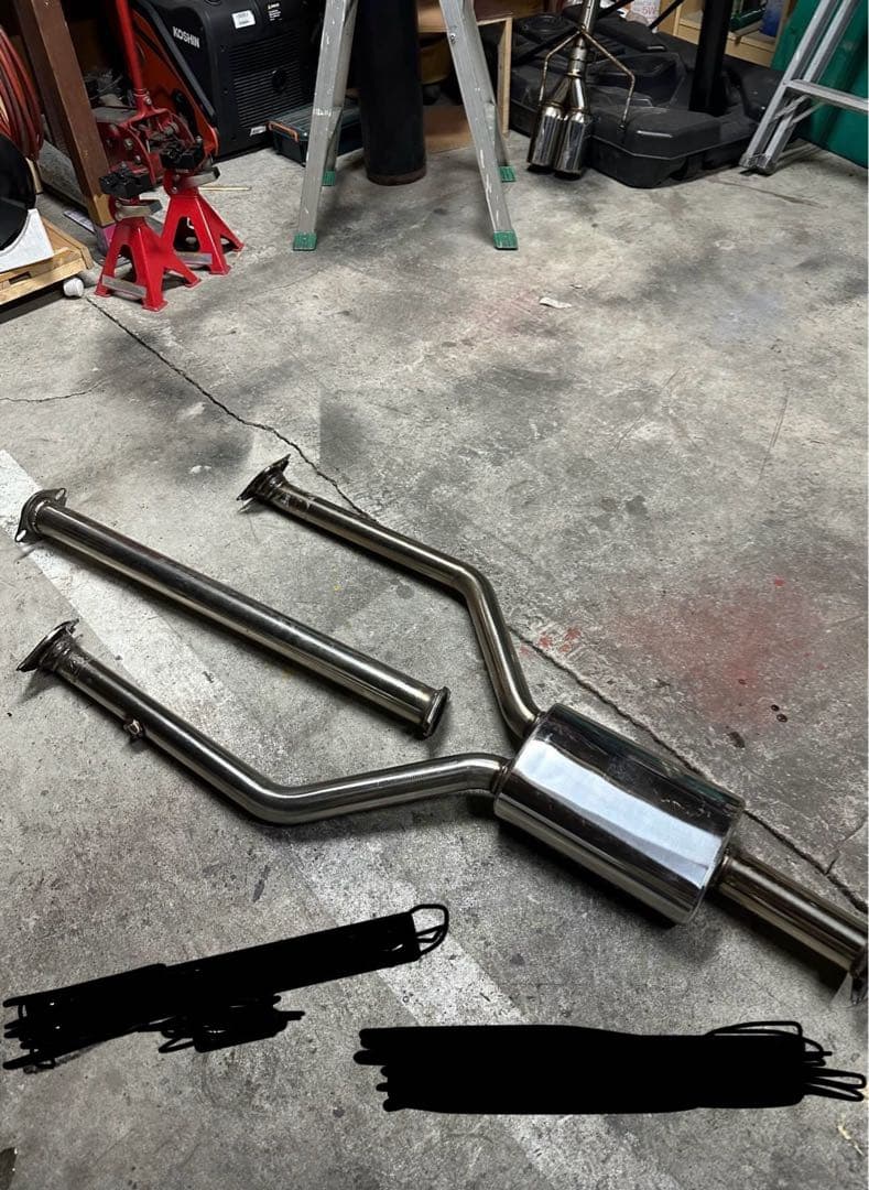 マークX GRX130 スリーキャッツウルトラスウンド マフラー　中間マフラー