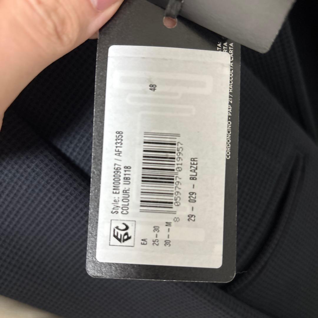 EMPORIO ARMANI ネイビー ジャケット 48