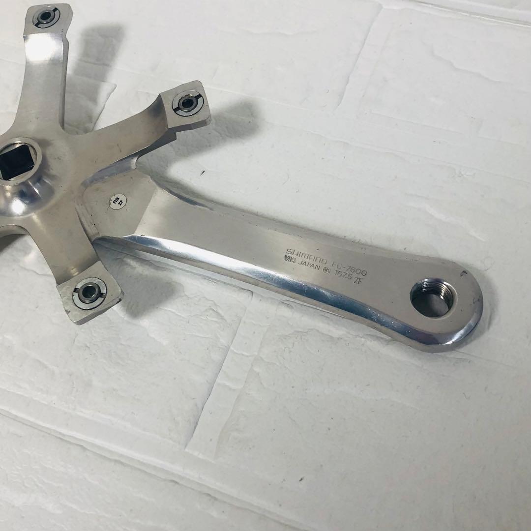 シマノ NJS ピスト クランク FC-7600 167.5mm SHIMANO