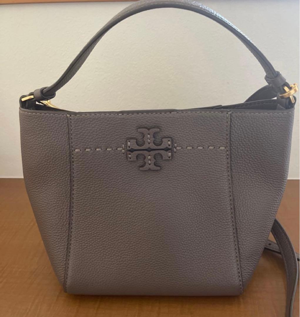 (トリー バーチ) TORY BURCH ショルダー付 バケットバッグ ブラウン