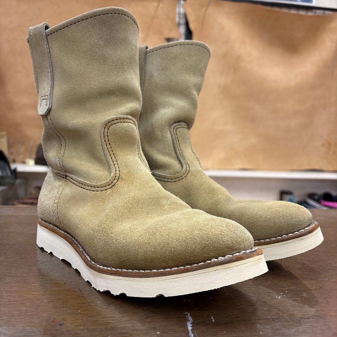 RED WING 8168 ペコス 7 1/2 E Vibram新品ソール