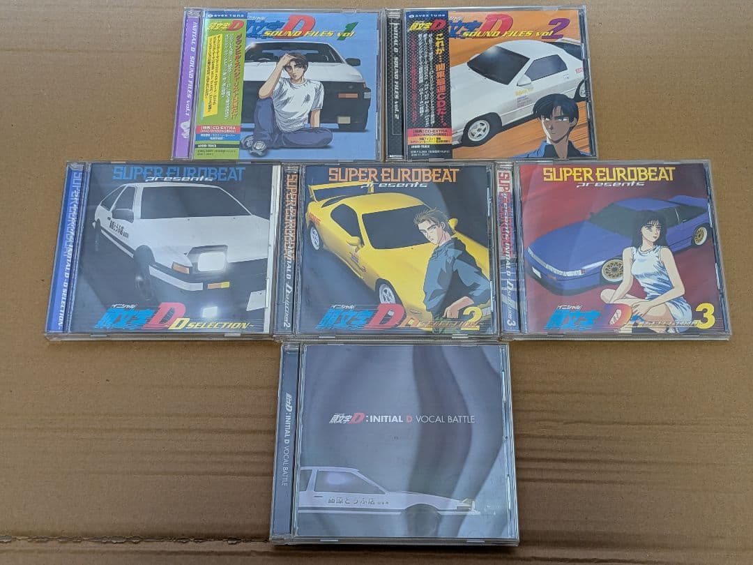 頭文字D OST 1st まとめ ＆ 頭文字Dボーカルバトル