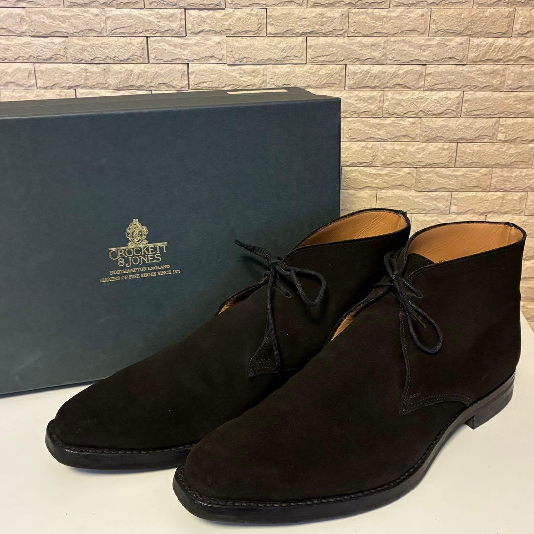 【美品】クロケット＆ジョーンズ tetbury チャッカブーツ　7.5