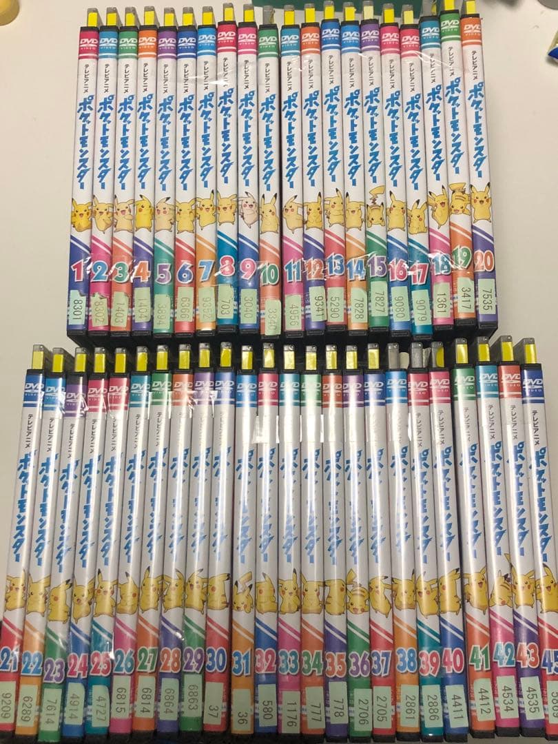 ポケットモンスター　無印　全45巻《レンタル落ちDVD》