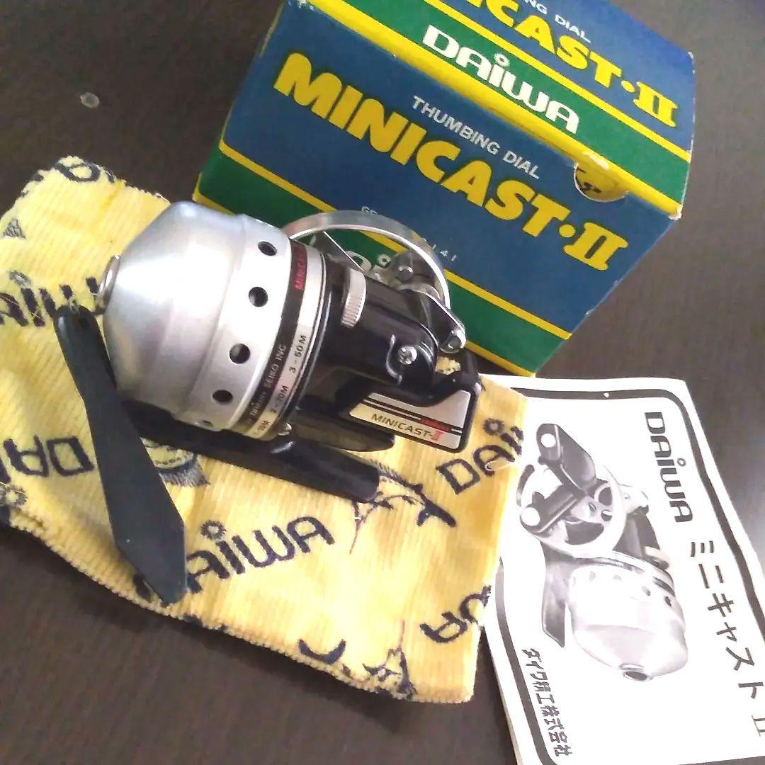超希少ダイワミニキャストⅡDaiwa minicastⅡクローズドフェイスリール