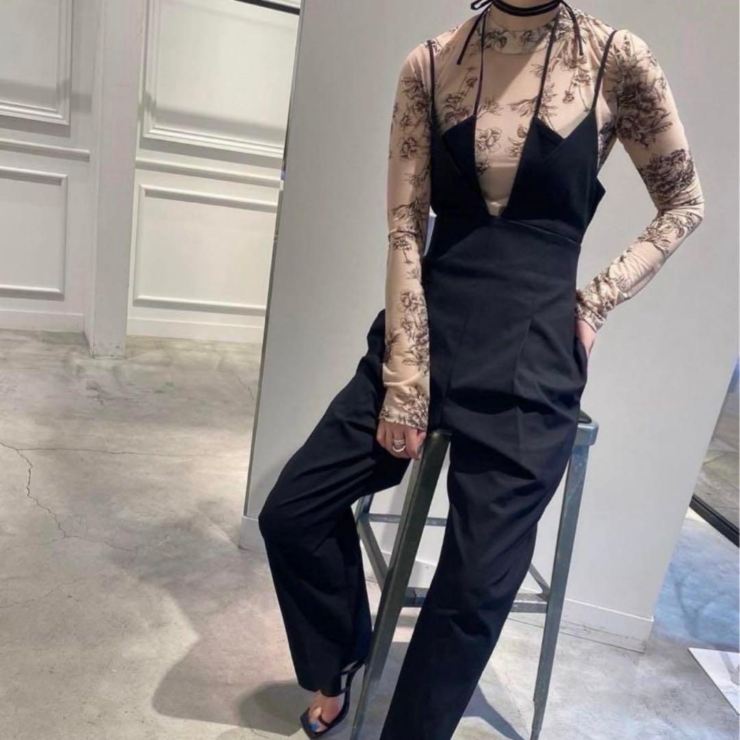 ８*様 le ciel bleu ブラトップジャンプスーツ