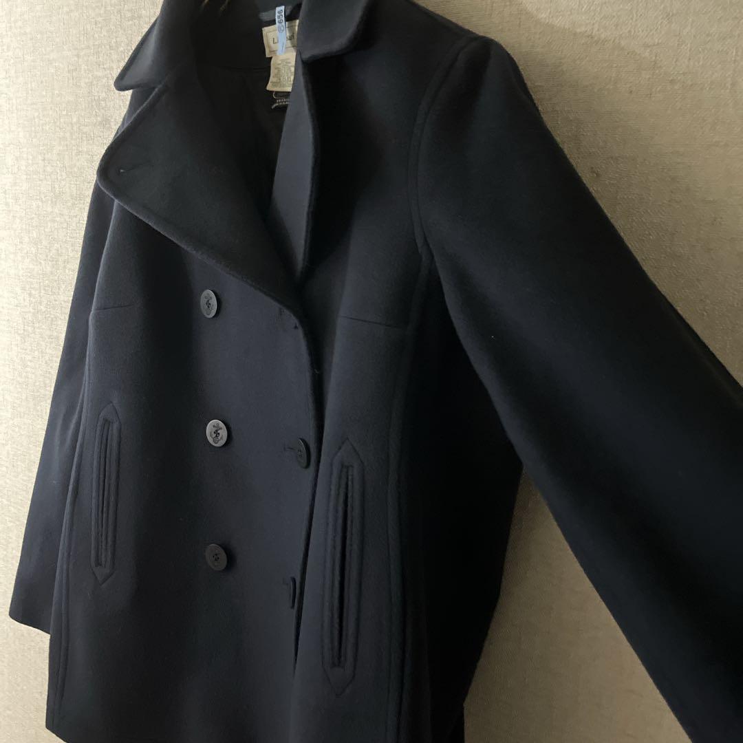 L.L.Beanエルエルビーン ピーコート ネイビー 中綿入りクリーニング済み.