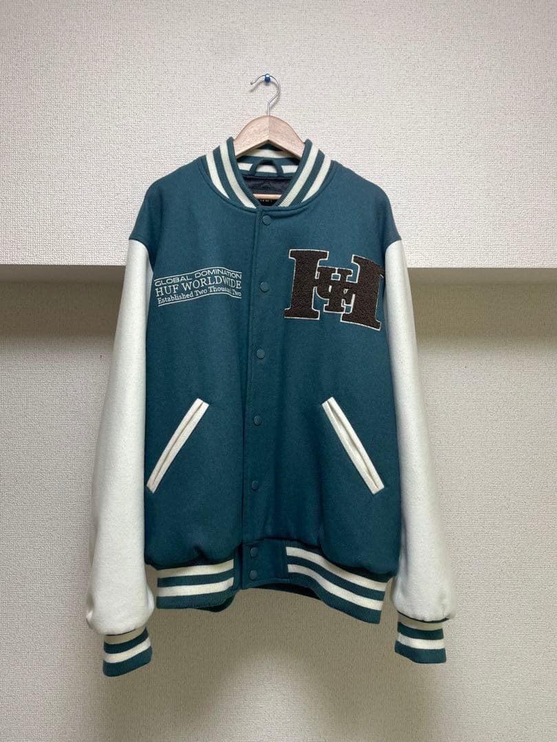 ジャケット・アウター HUF HARRISON VARSITY JACKET