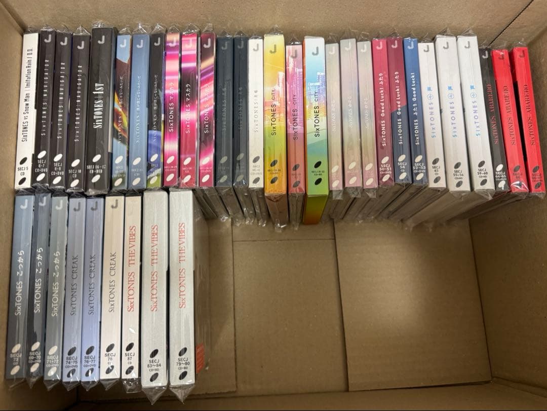 SixTONES CD アルバム 38枚まとめ売り 全て外袋あり