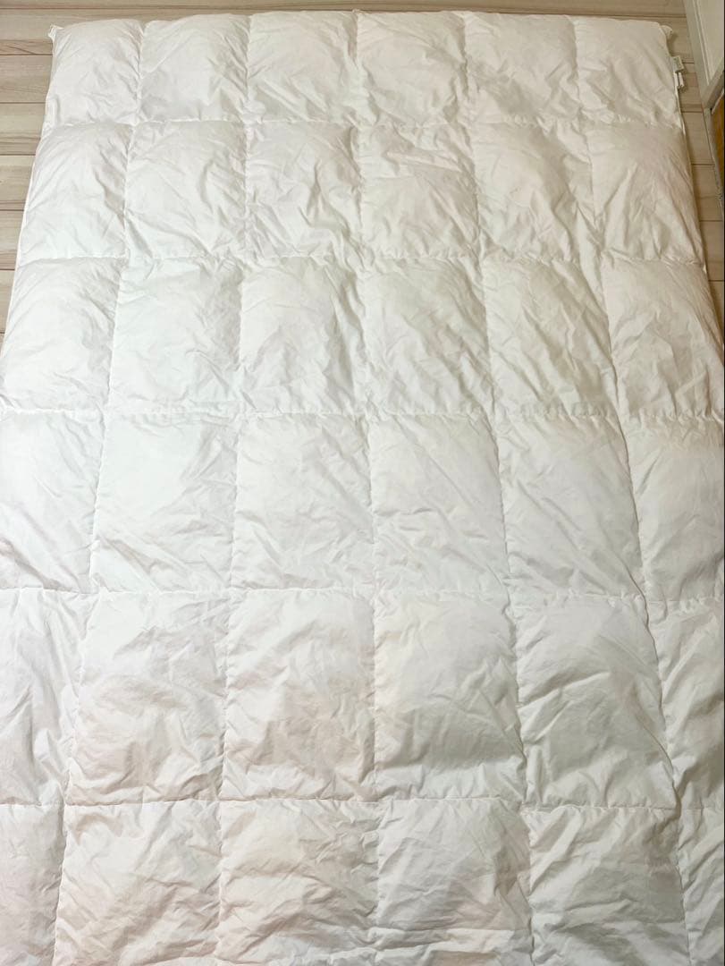 michi 丸八真綿　シルク　ホワイトグースダウン93% 肌掛け布団
