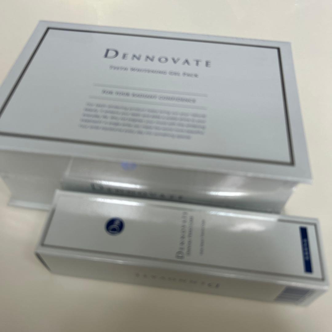 新品未開封】DENNOVATE ホワイトニングジェルパック ※デンタルペリオ付！