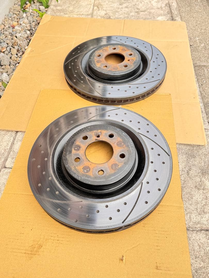 曙キャリパー用　ディンプルスリットローター　フロント用　355φ Z33 V36