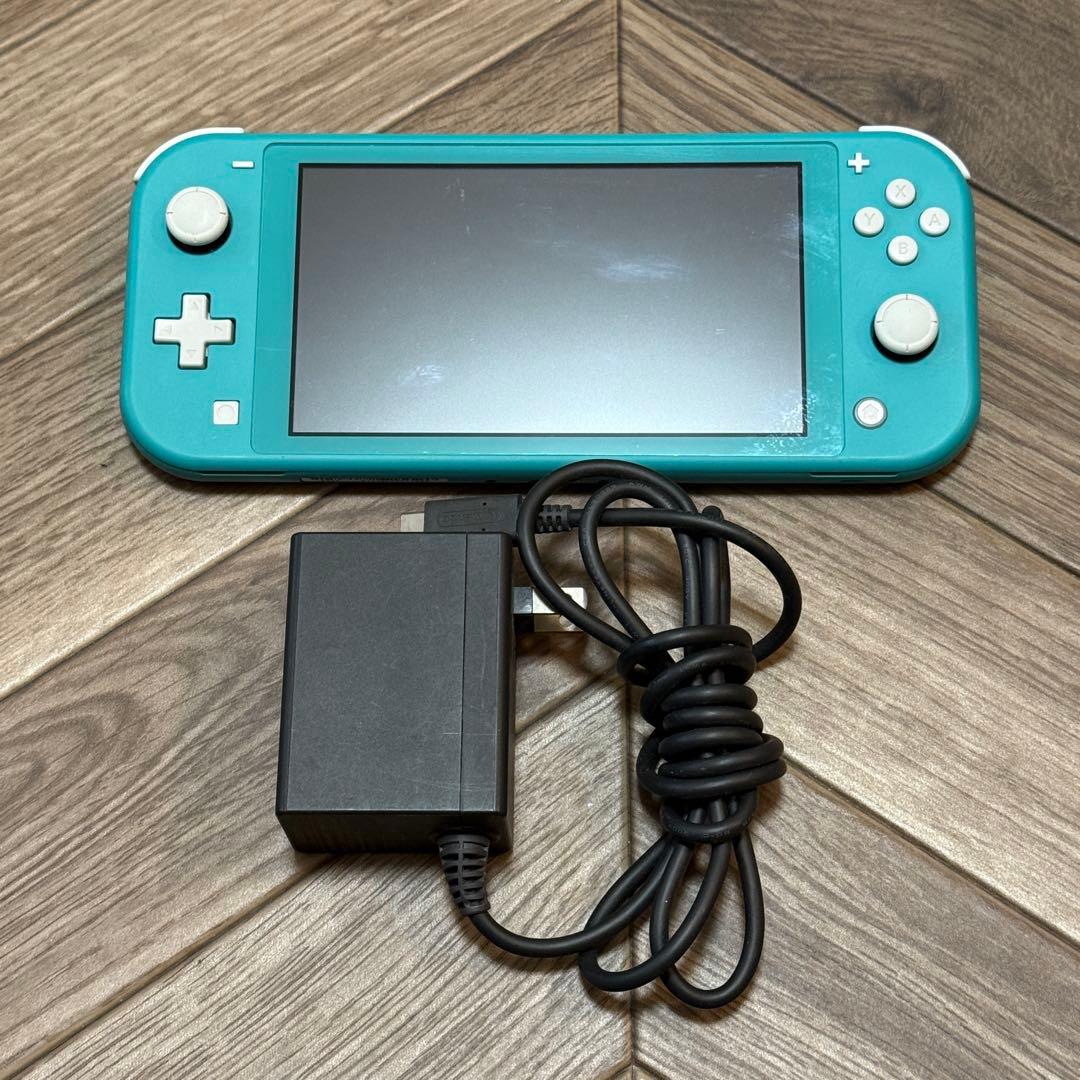 Nintendo Switch Lite ターコイズ 本体と充電器セット
