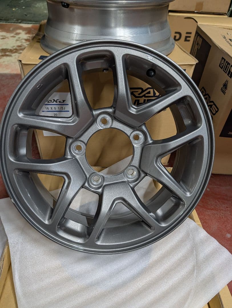 ジムニー　XC　JB64　純正ホイール　16インチ　4本セット中（2本）No.1