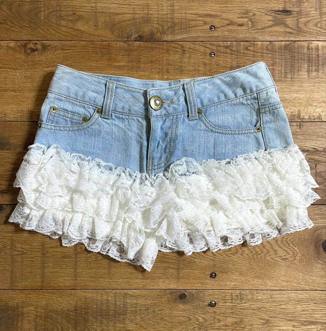 MARS　sugar gloss　フリルデニムショートパンツ　y2k 平成　初期