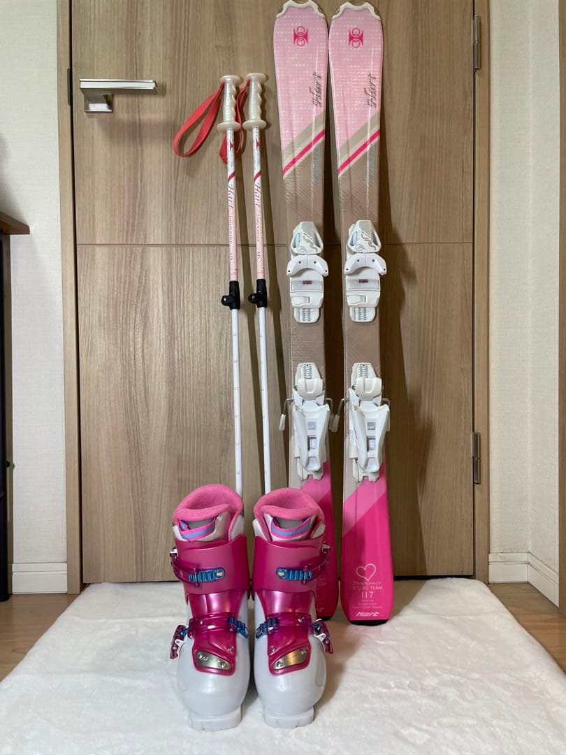 （120）子ども用スキー板3点セット