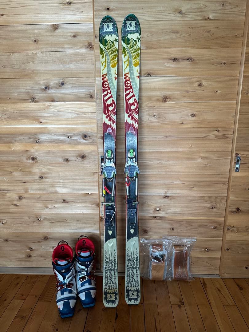 テレマークスキーブーツ、Scottスコットのsynergy シナジー２８cm