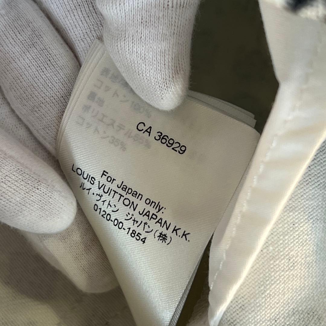 LOUISVUITTON ブラーリィ　モノグラム　ミニスカート　デニム　ホワイト