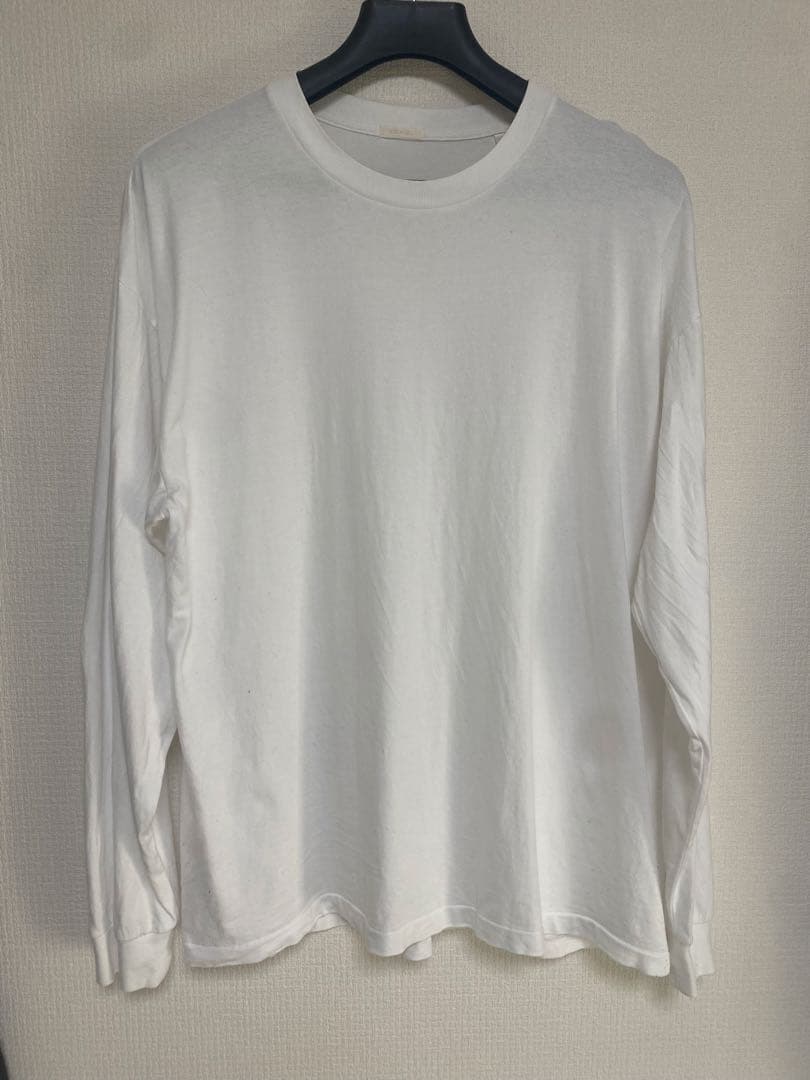 COMOLI 24SS コットンジャージ 長袖Tシャツ サイズ4