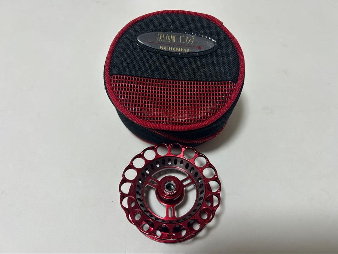 【黒鯛工房】アスリートレーサー 純正スプール レッド 65RT