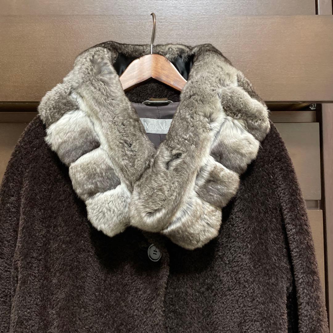 最高級チンチラマフラーボリュームデザイン