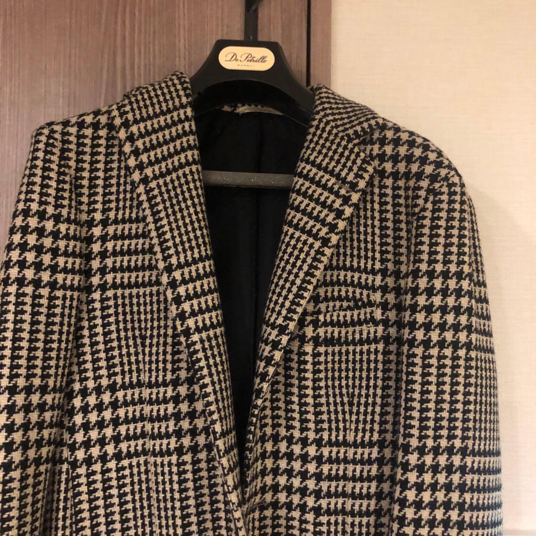 De Petrillo Posillipo グレンチェックジャケット