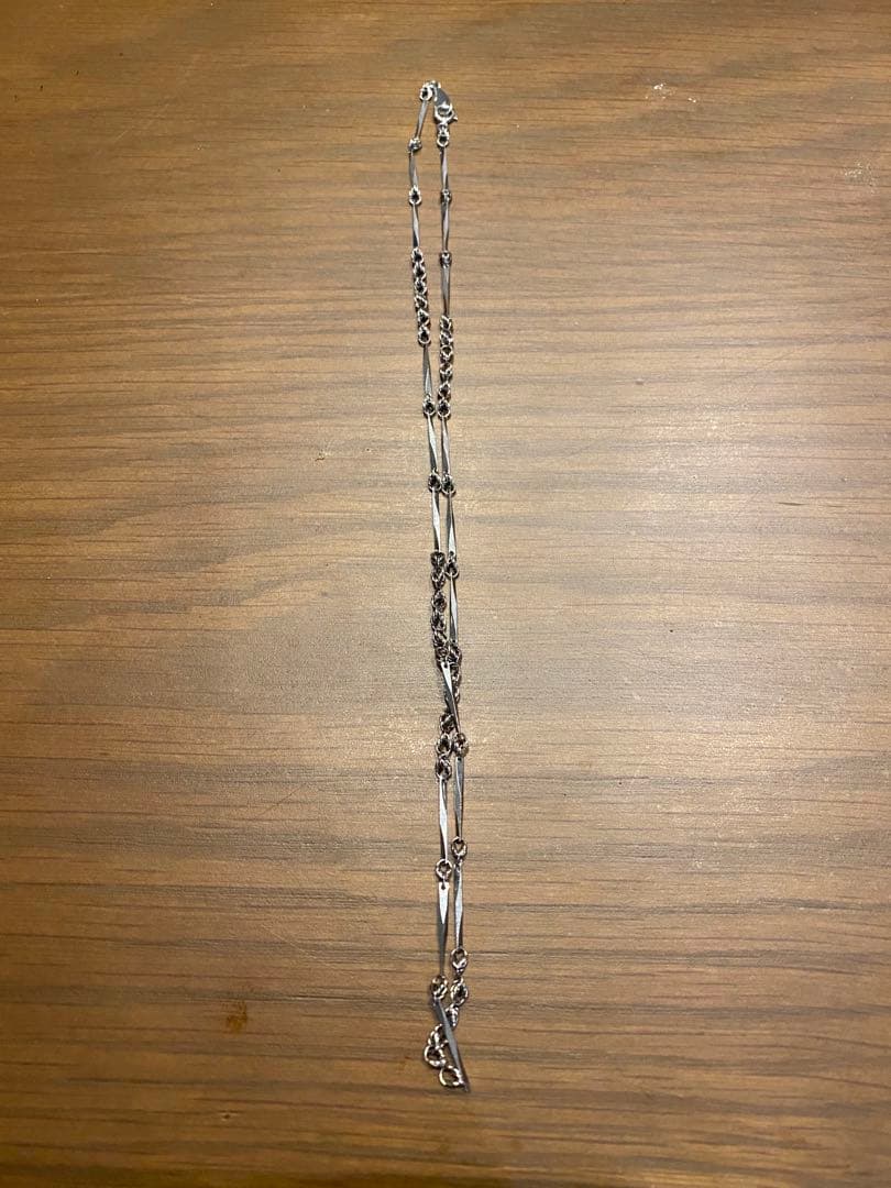 pt850 切子　ネックレス