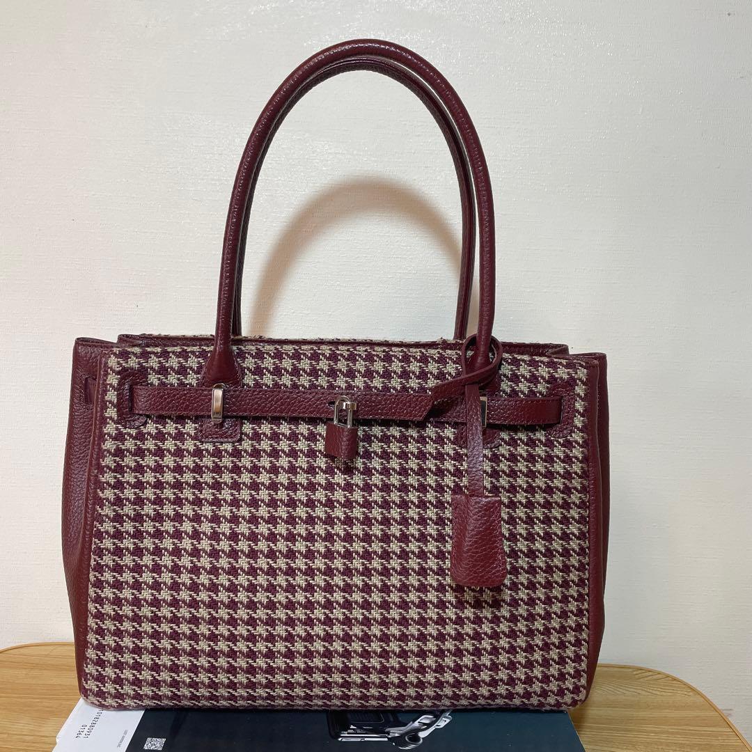 傅濱野 限定色 ミーティア トートバッグ 本革