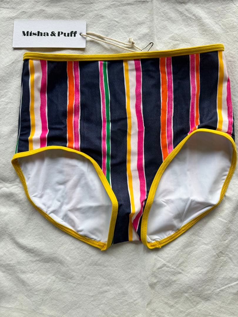 misha&puff ストライプ セパレート水着 8y